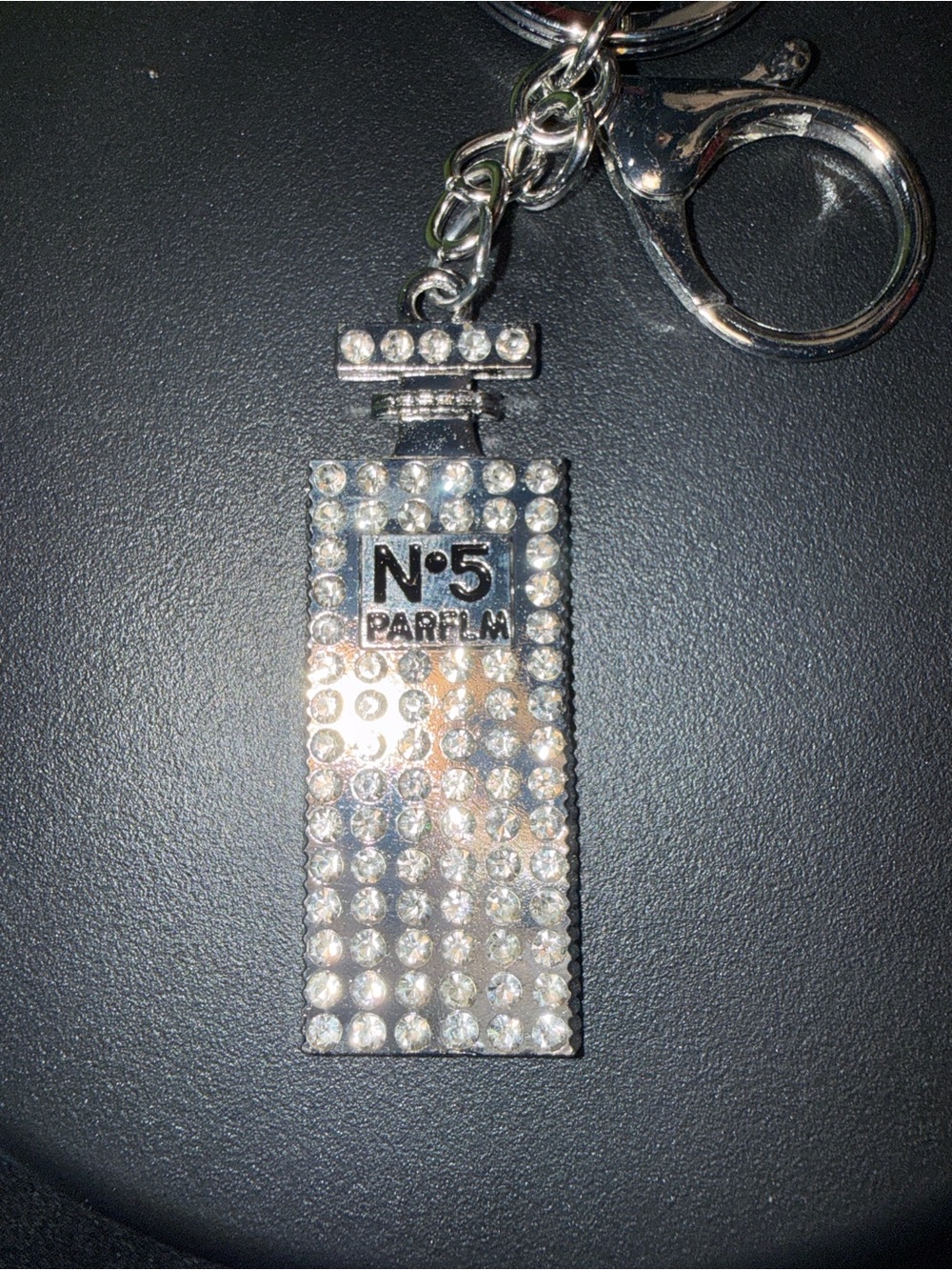 silver key ring